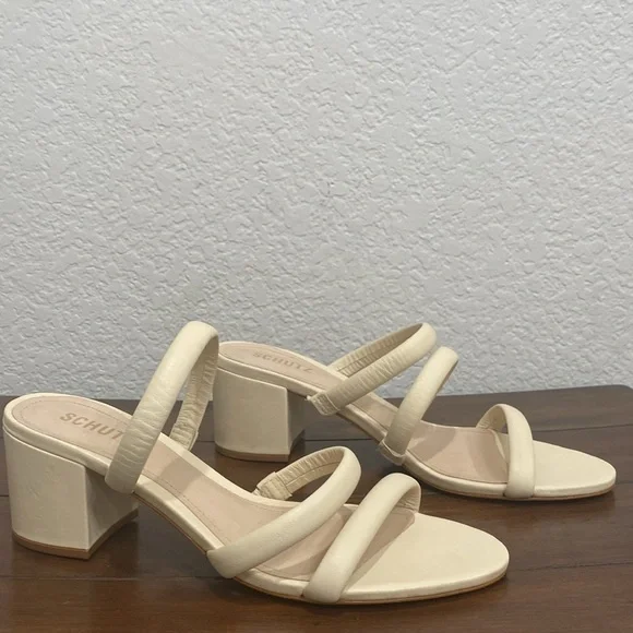 Schutz Olly Block Heel Sandals Size 11 - Picture 4 of 10